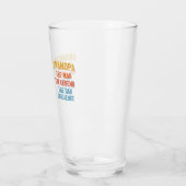 Opa Mann Legende Schlechter Einfluss Illustration Glas (Links)