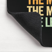 Opa Mann Mythos Legende Retro-Design Mousepad (Ecke)