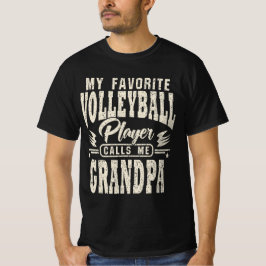 Opa Mein Lieblings-Volleyballspieler ruft mich an T-Shirt