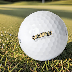 Opa!!! Moderne einfache coole Comic Golfball