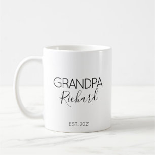Opa Name Schwangerschaft Ankündigung Geschenk Kaffeetasse