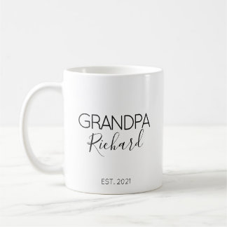 Opa Name Schwangerschaft Ankündigung Geschenk Kaffeetasse