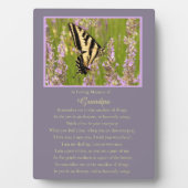 Opa oder Opa-Gedenkstätte Fotoplatte (Vorderseite)