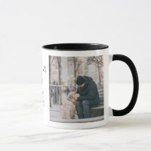 Opa oder Papa und Hund beste Freunde 2 Foto