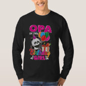 Opa of the Panda Bear Birthday Animal Lover Boys G T-Shirt (Vorderseite)