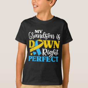 Opa Oma des Down-Syndroms Grandson Trisomy T-Shirt