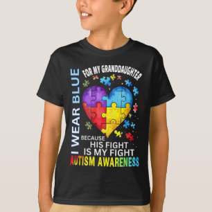 Opa Oma, ich trage Blau für meine Enkelin A T-Shirt