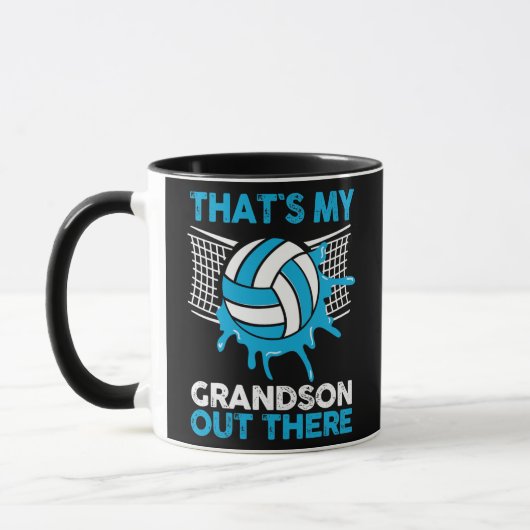 Opa Oma Water Polo Player Tasse (Links)