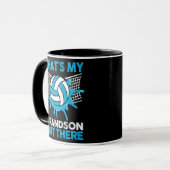 Opa Oma Water Polo Player Tasse (Vorderseite Links)