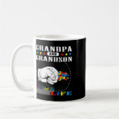 Opa Opa Bester Freund für Autismus Kaffeetasse (Links)