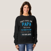 Opa Papa Komplize Sweatshirt (Vorne ganz)