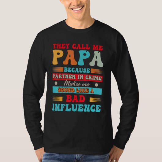 Opa Papa Komplize T-Shirt (Vorderseite)