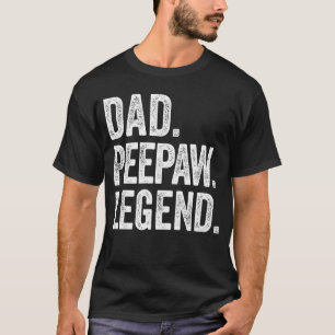 Opa Peepaw Legende Vintage Abgenutzt Fetter Peepaw T-Shirt