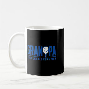 Opa Pickleball Sport Stil Paddle Spieler Kaffeetasse