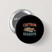 Opa Pontonboot Kapitän Vintage Nautical Boot Button (Vorne & Hinten)