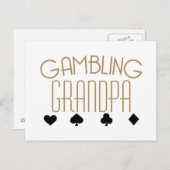 Opa Postkarte (Vorne/Hinten)