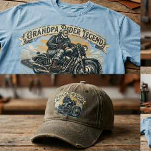 Opa-Reiter-Legende-Trenddesign T-Shirt