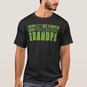Opa Rente Ich bin Beruflich Rüde Gran T-Shirt