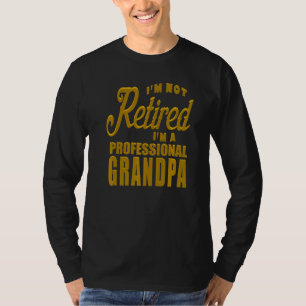 Opa Rente Ich bin Beruflich Rüde Grand T-Shirt