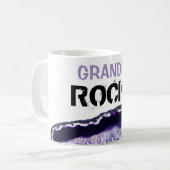 *~* Opa Rocks Agate Lapidary Stone Kaffeetasse (Vorderseite Links)