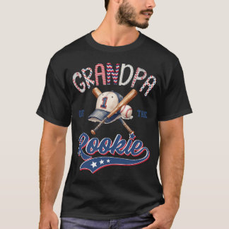 Opa Rookie des Jahres 1. Geburtstagsjunge T-Shirt