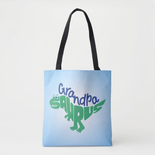 Opa Saurus Graph Tasche (Vorderseite)