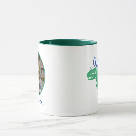 Opa Saurus Graph Tasse (Zentrum)
