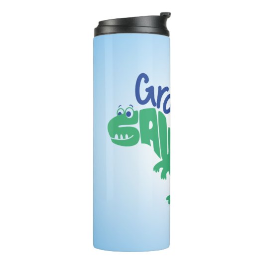 Opa Saurus Graph Thermosbecher (Nach links gedreht)