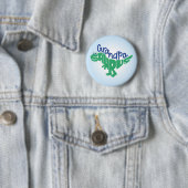 Opa Saurus Graphic Button (Beispiel)