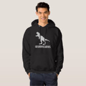 Opa-Saurus-Opa-Dinosaurier Hoodie (Vorne ganz)