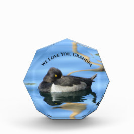 Opa Schwarz-weiß Duck Foto Reflektion Art