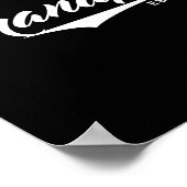 Opa seit 2016 Lustige neue Babynamchricht Geschenk Poster (Ecke)