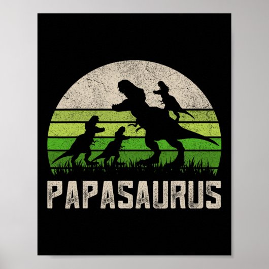 Opa-Shirts1 Daddy Funny Fathers Day-Geschenk Poster (Vorne)