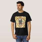Opa-Socken-Affe Poker T-Shirt (Vorne ganz)