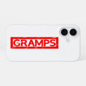 Opa Stempel iPhone 16 Hülle (Rückseite (Horizontal))
