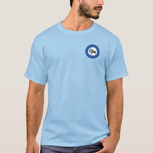 Opa-T-Shirt T-Shirt (Vorderseite)