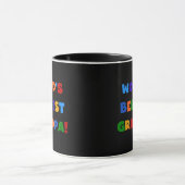 Opa-T-Shirts mit leuchtenden Farben 'Bester Opa de Tasse (Zentrum)