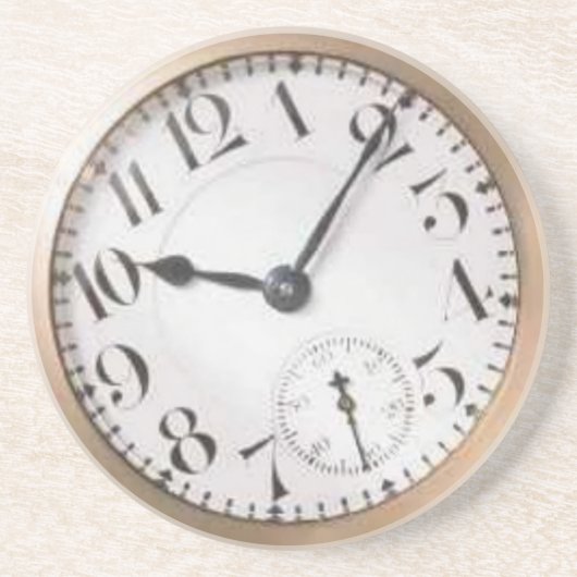 Opa Taschenuhr Untersetzer (Vorne)