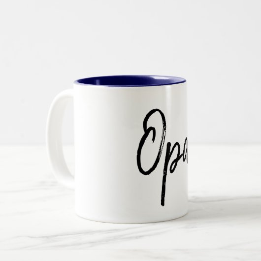Opa Tasse (Vorderseite Links)