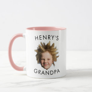 Opa-Tasse-Geschenk, Personalisiertes Baby-Gesicht  Tasse