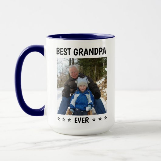 Opa-Tasse, Opa-Geschenk, bester Opa je Tasse,  Tasse (Links)