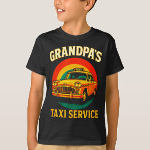 Opa-Taxi-Service - Lustiger Fahrerliebhaber T-Shirt