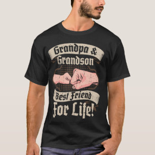 Opa und Enkel beste Freunde fürs Leben T-Shirt