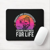 Opa und Enkelin Angelpartner fürs Leben Mousepad (Mit Mouse)