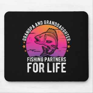 Opa und Enkelin Angelpartner fürs Leben Mousepad