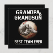 Opa und Grand-Prix-Team Einladung (Vorne/Hinten)