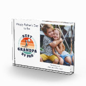 Opa Vathers Day Kids Foto Retro Golf Gag (Rechts)