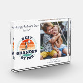 Opa Vathers Day Kids Foto Retro Golf Gag (Links)