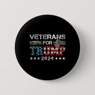 Opa Veterans für Trump 2024 Camouflage der amerika Button