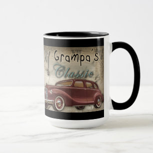 Opa Vintage Auto Kaffeetasse